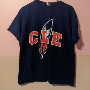 Men's large Cleveland Indians Tshirt